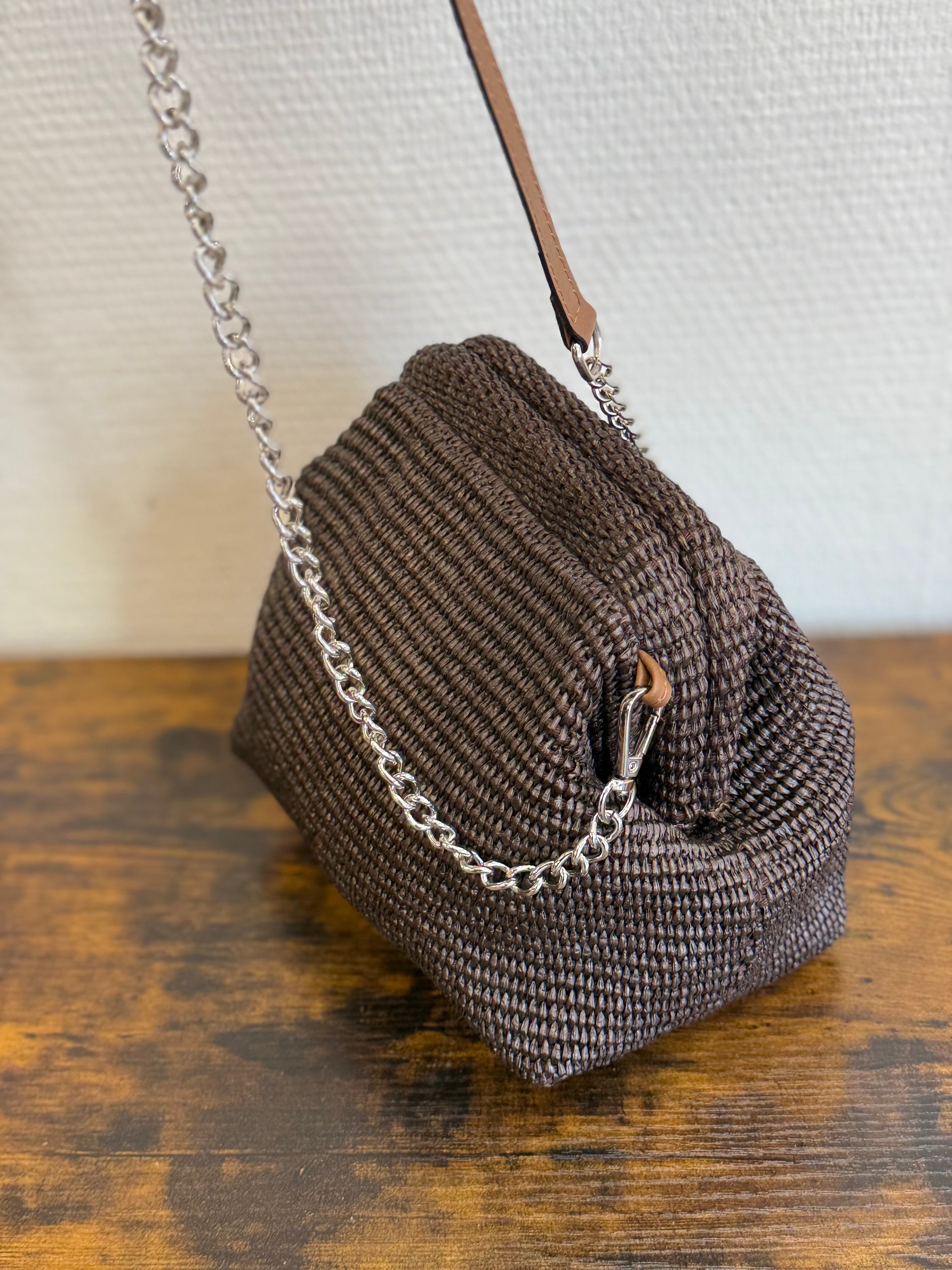 Sac à main torsadé