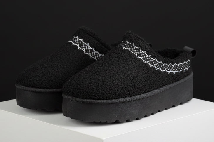 Chaussons doublure molletonné