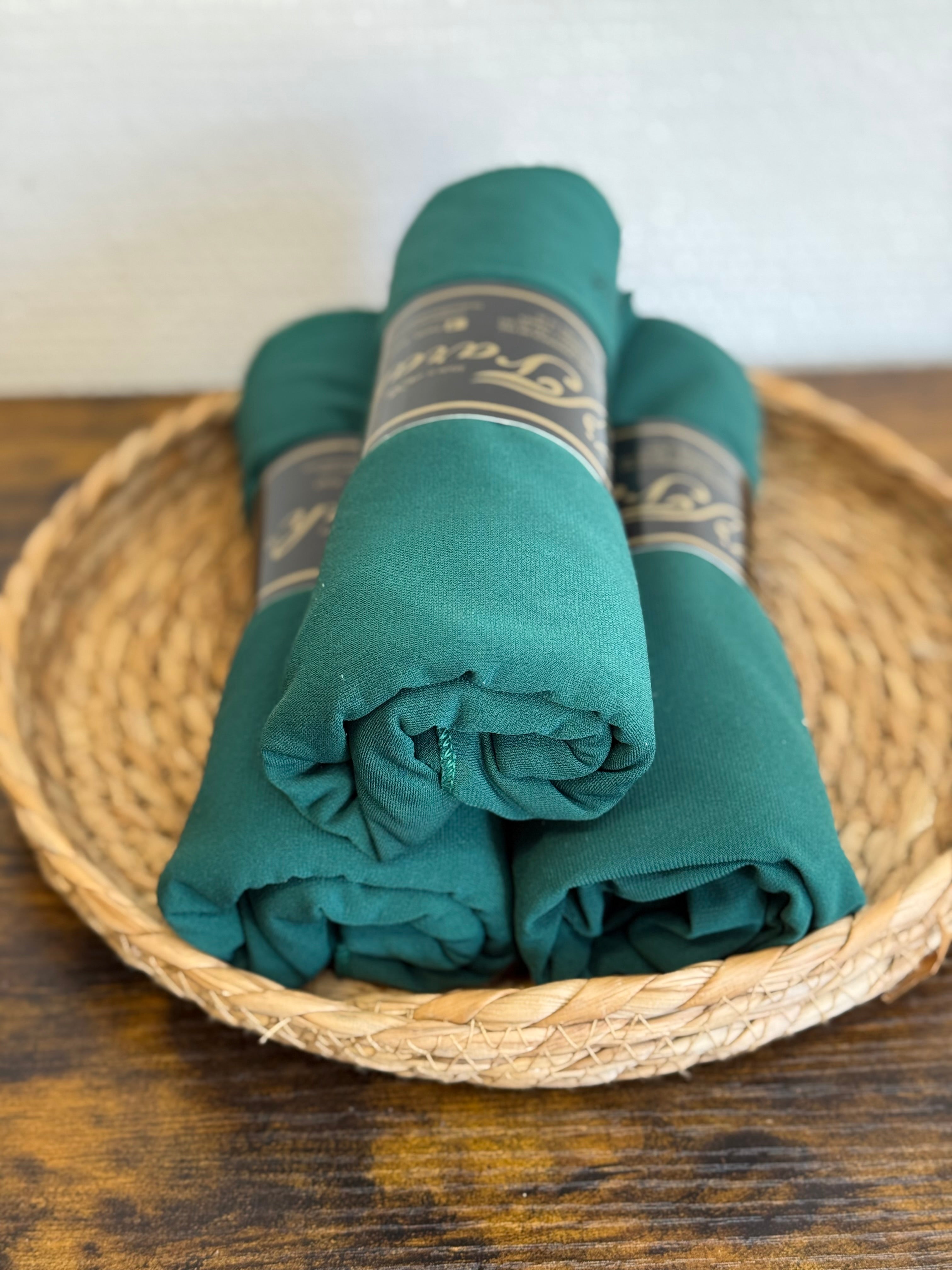 Voile vert émeraude