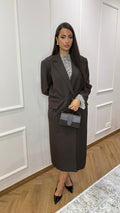 Blazer maxi long oversize