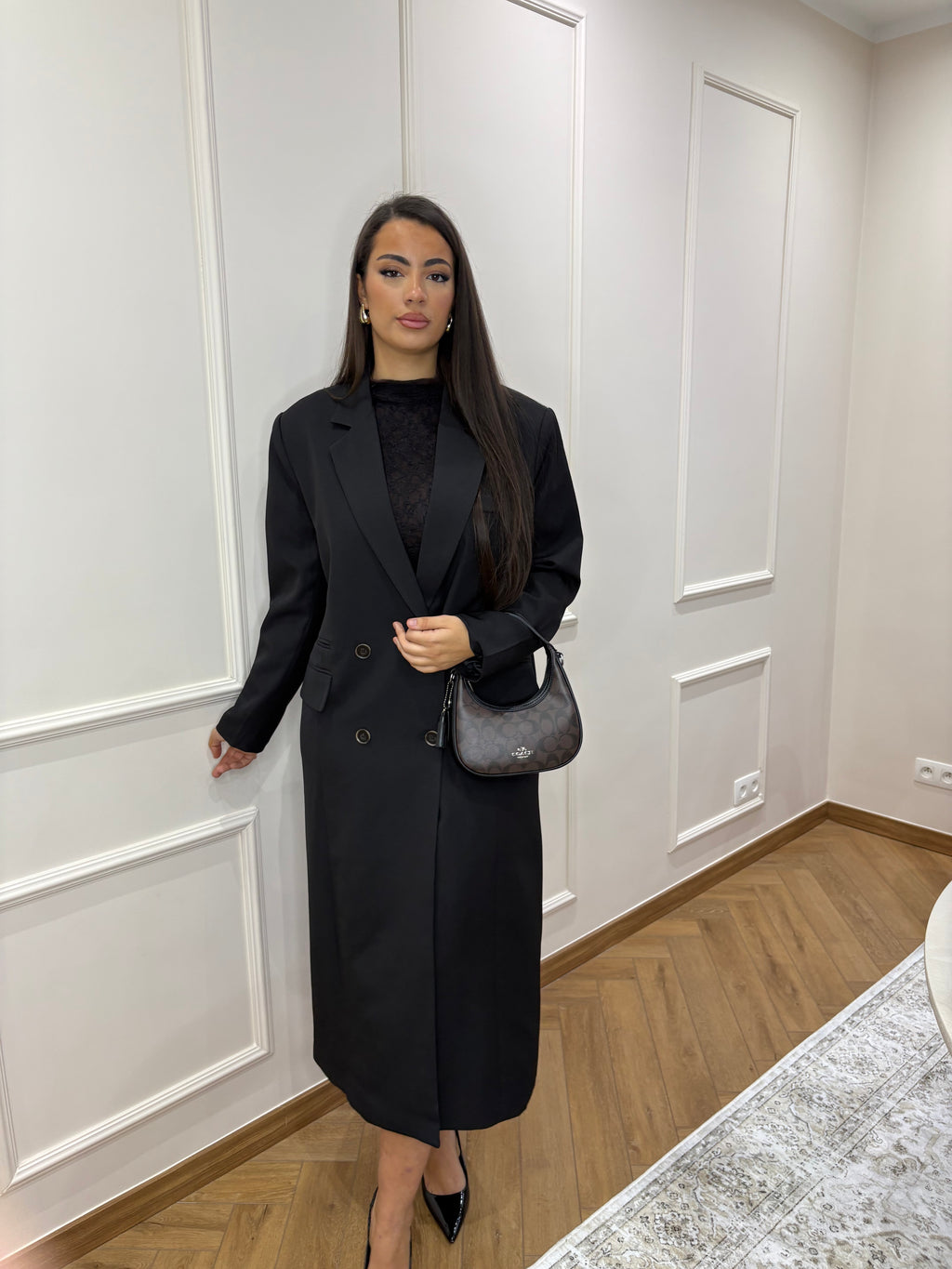 Blazer maxi long oversize