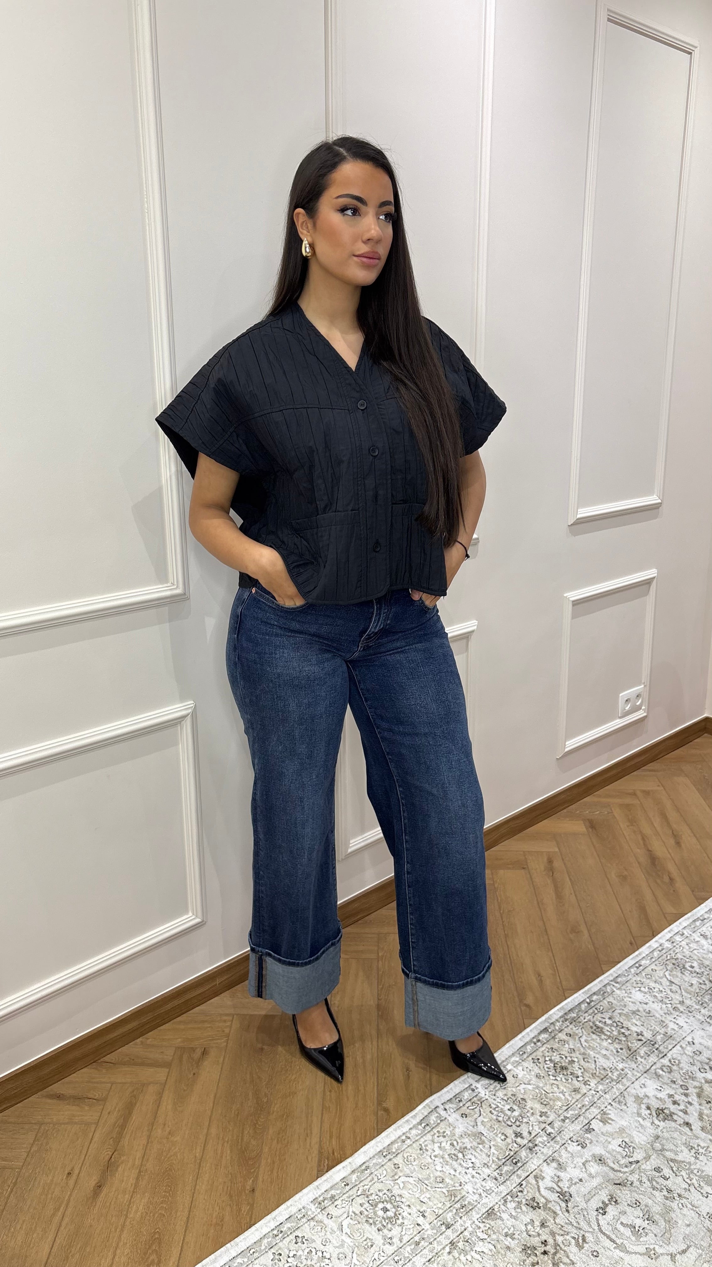 Veste sans manche Oversize
