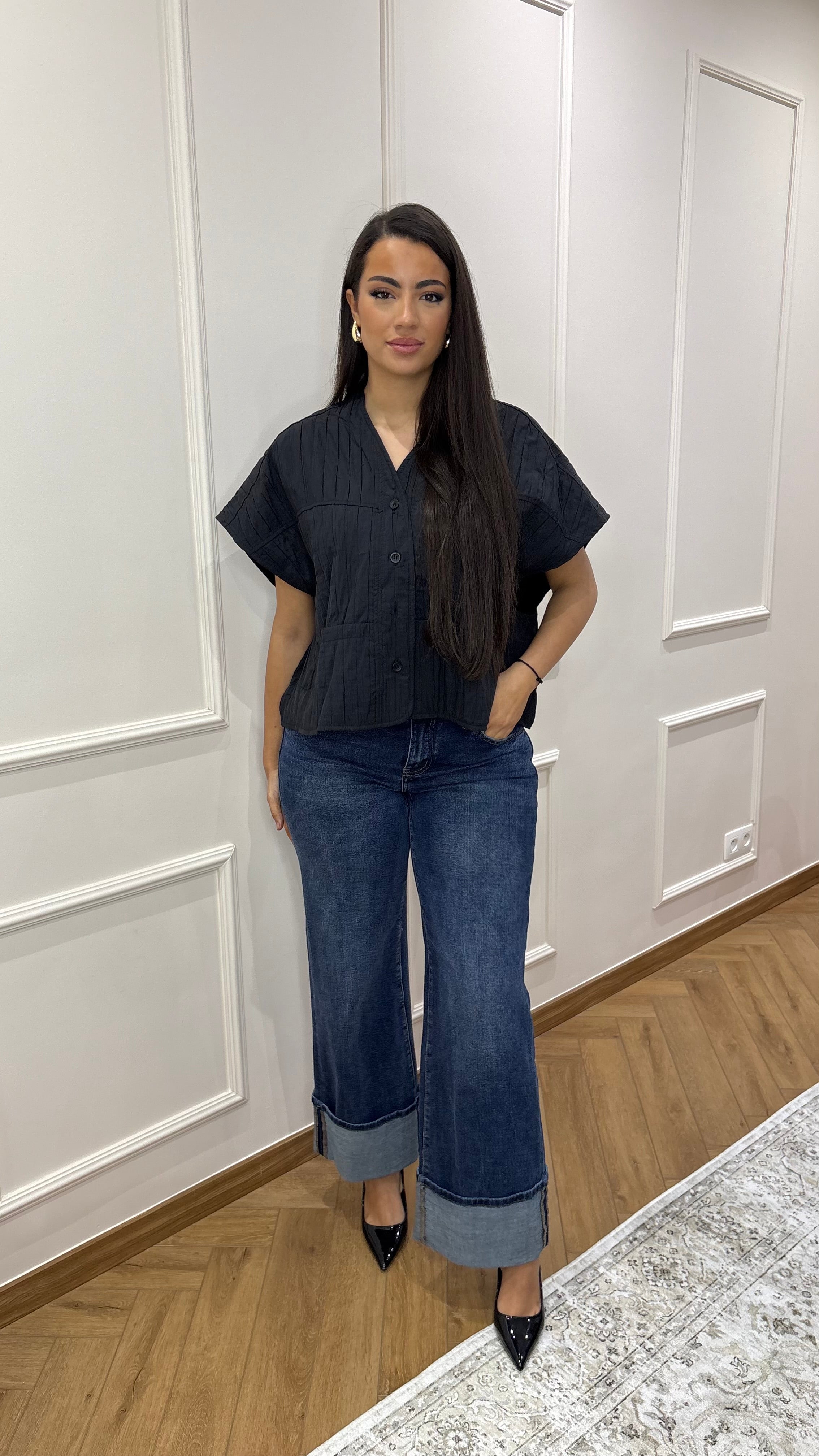 Veste sans manche Oversize